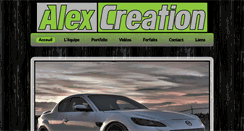 Desktop Screenshot of alexcreation.com